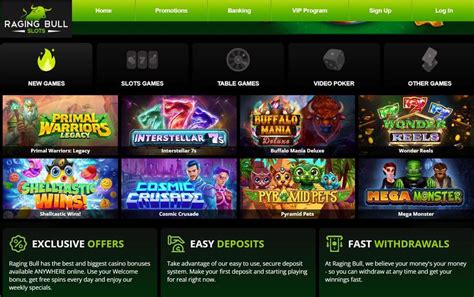new codes raging bull casino.